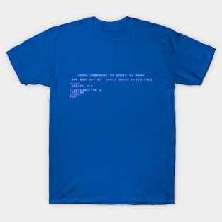 Commodore 64 - C64 - Boot Screen - Version 2 T-Shirt